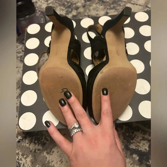 Clarks Heeled Sandals - Picture 2 of 5